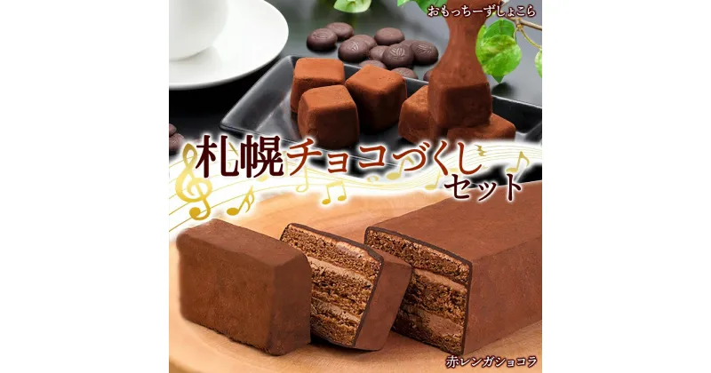 【ふるさと納税】 チョコ セット おもっちーず しょこら 赤レンガショコラ ガトーショコラ チョコレート ビター チョコづくし お菓子 詰め合わせ おやつ 冷凍 ギフト プレゼント お土産 グルメ お取り寄せ わらく堂 北海道 札幌市