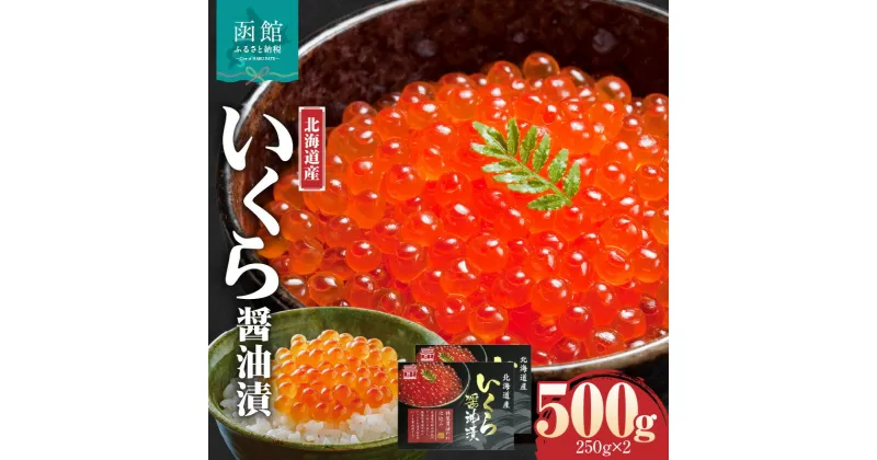 【ふるさと納税】三印 北海道産 いくら醤油漬(250g×2入) お取り寄せ 送料無料