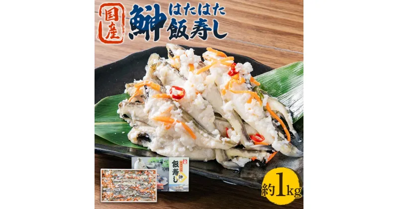 【ふるさと納税】はたはた 飯寿し 1kg (化粧箱入り) ギフト 贈答用 | 飯寿司 飯鮨 飯ずし 飯寿し はたはた 鰰 郷土料理 伝統料理 発酵食品 贈答用 ギフト 化粧箱 贈り物 お取り寄せ 北海道 小樽市 送料無料