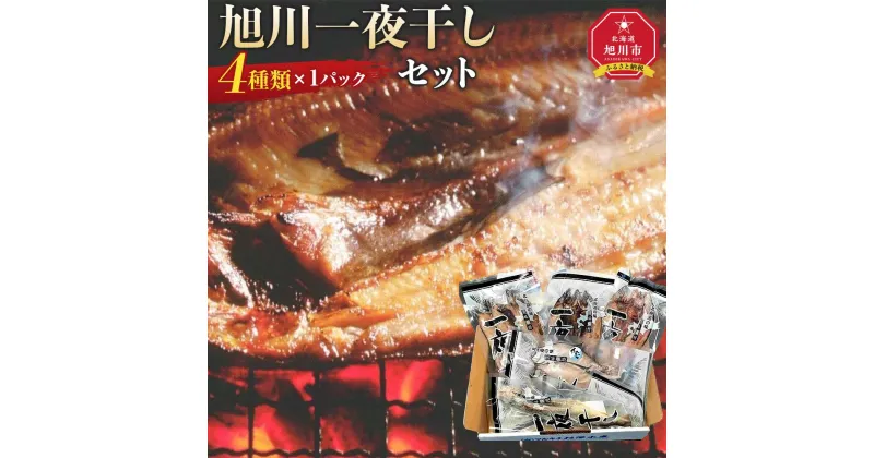 【ふるさと納税】旭川一夜干しセット　4種枚入り_04191 | 魚 お魚 さかな 食品 人気 おすすめ 送料無料