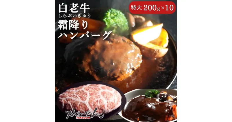 【ふるさと納税】道産和牛ハンバーグ（200g）10個入り 【ふるさと納税 人気 おすすめ ランキング 北海道産 和牛 ハンバーグ 肉 牛肉 和牛ハンバーグ 牛ハンバーグ 肉厚 デミグラス セット 大容量 詰合せ 北海道 室蘭市 送料無料】 MROA046