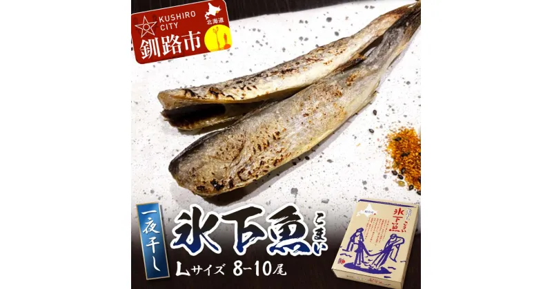 【ふるさと納税】一夜干し氷下魚(L) 8-10尾 ふるさと納税 干物 北海道 釧路 海鮮 こまい コマイ おつまみ 居酒屋 肴 魚介 魚 F4F-3285