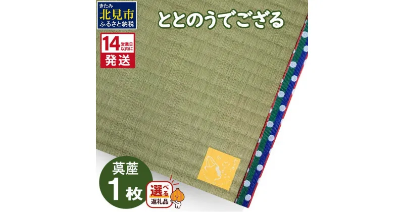 【ふるさと納税】《14営業日以内に発送》ととのうでござる 茣蓙 ゴザ 1枚 ( 畳 ござ サウナ サウナマット い草 一人用 コンパクト ラグ インテリア )