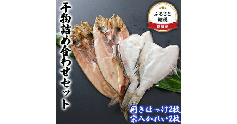 【ふるさと納税】干物 北海道 ひもの 詰め合わせ セット ほっけ 宗八カレイ 食べ比べ 干物セット カレイ 小分け 真空パック 個包装 魚 海産物 海の幸 魚介 魚介類 一夜干し 焼き魚 焼魚 おかず 惣菜 ホッケ かれい 冷凍 北海道産 留萌 留萌市　留萌市