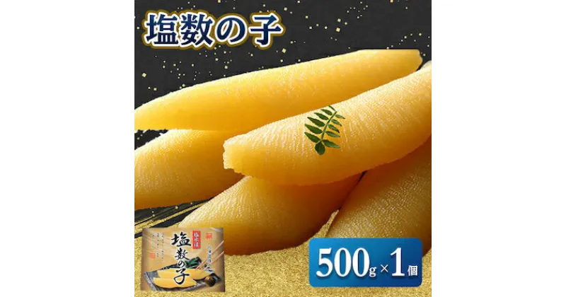 【ふるさと納税】【黄色いダイヤ】 はじける「パリッ」は高級の証 塩数の子　500g×1個【配送不可地域：離島】【1101390】