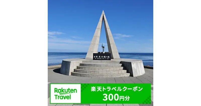 【ふるさと納税】北海道稚内市の対象施設で使える楽天トラベルクーポン寄付額1,000円（クーポン額300円）