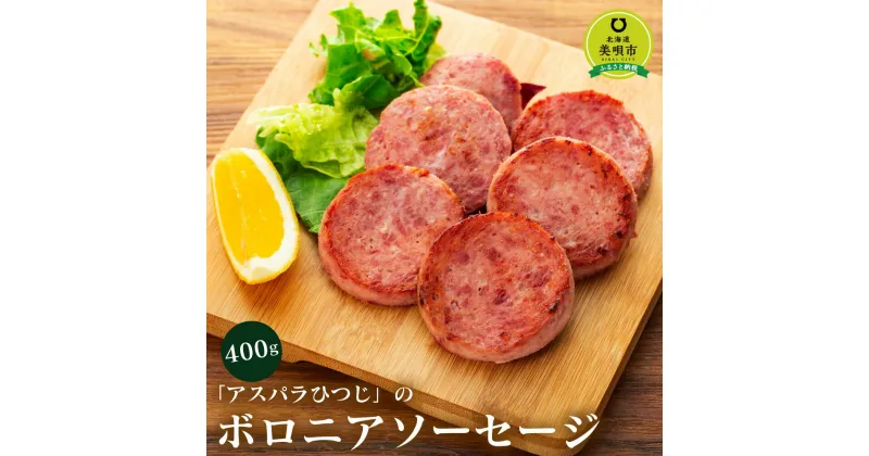 【ふるさと納税】アスパラひつじのボロニアソーセージ | 羊肉 ソーセージ 肉料理 惣菜 加工肉 北海道ふるさと納税 美唄 ふるさと納税 北海道