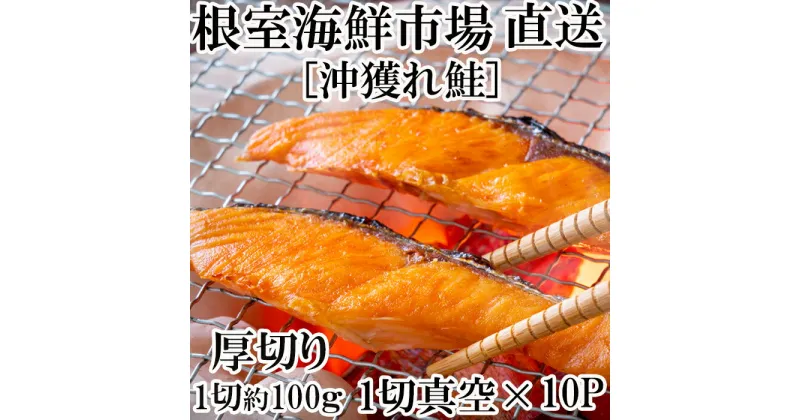 【ふるさと納税】天然沖獲れ鮭1切×10P(約1kg) B-11060