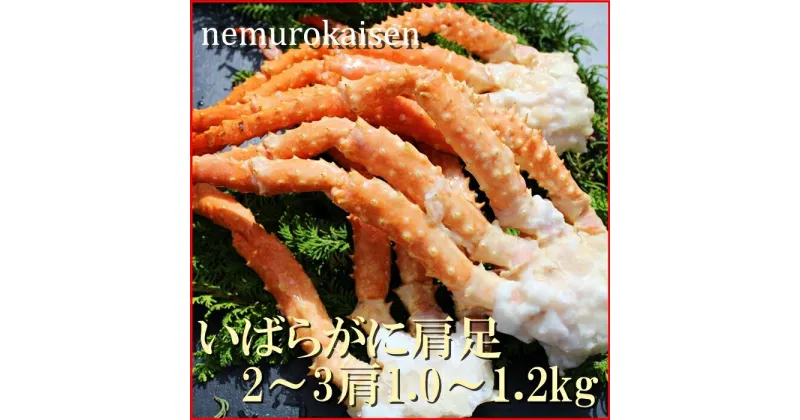 【ふるさと納税】ボイルいばらがに肩足2〜3肩(計1.0〜1.2kg) C-57039