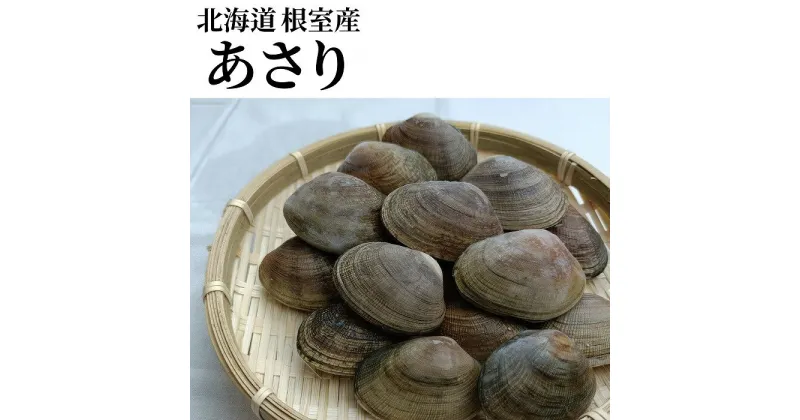 【ふるさと納税】[北海道根室産]冷凍あさり300g×5P(計1.5kg) A-12005