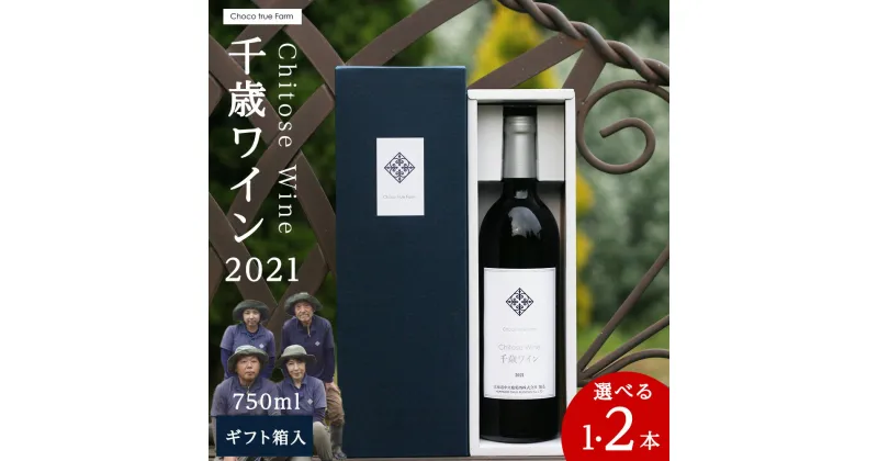 【ふるさと納税】千歳ワイン2021（Chitose Wine）750ml 選べる1本・2本＜ ギフト箱 入 ＞　ワイン 酒 お酒 ギフト 千歳 北海道 2021フィールドワイン ワイン 赤ワイン 赤 千歳ワイン 北海道ふるさと納税 千歳市 ふるさと納税【北海道千歳市】ギフト ふるさと納税