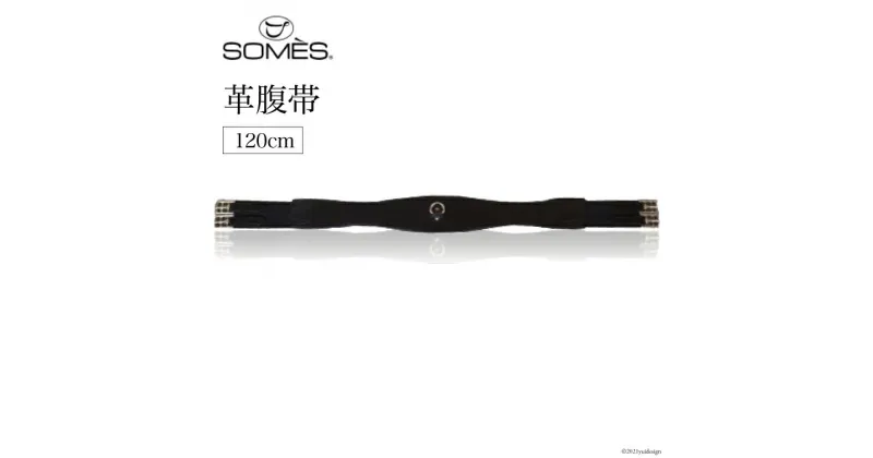 【ふるさと納税】[Reiz] SOMES　Reiz　革腹帯(120cm)（ブラック） レビューキャンペーン