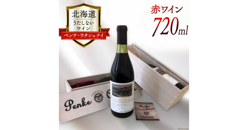 【ふるさと納税】赤ワイン うたしない ワイン (ペンケ・ウタシュナイ)720ml×1本 [太陽スピリッツ 北海道 歌志内市 01227ad001] 日本ワイン 酒 アルコール