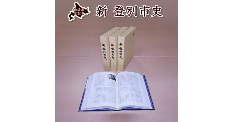 【ふるさと納税】新登別市史 / 北海道登別市 地域史 歴史 研究 資料 年表 統計データ 本 書籍 専門書