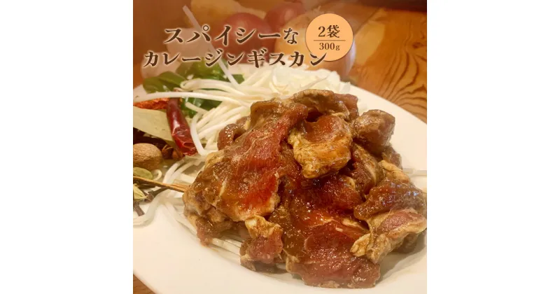 【ふるさと納税】スパイシーなカレージンギスカン 北海道 ジンギスカン カレー スパイス 羊肉 ジビエ 肉 焼き肉 10000円 10,000円 バーベキュー ネパール ふるさとの納税 北海道 恵庭市 恵庭 【650018】